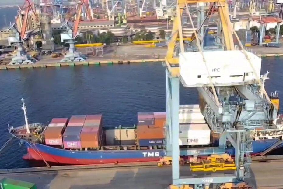 TMS Glory Sails Again, after Docking a Month